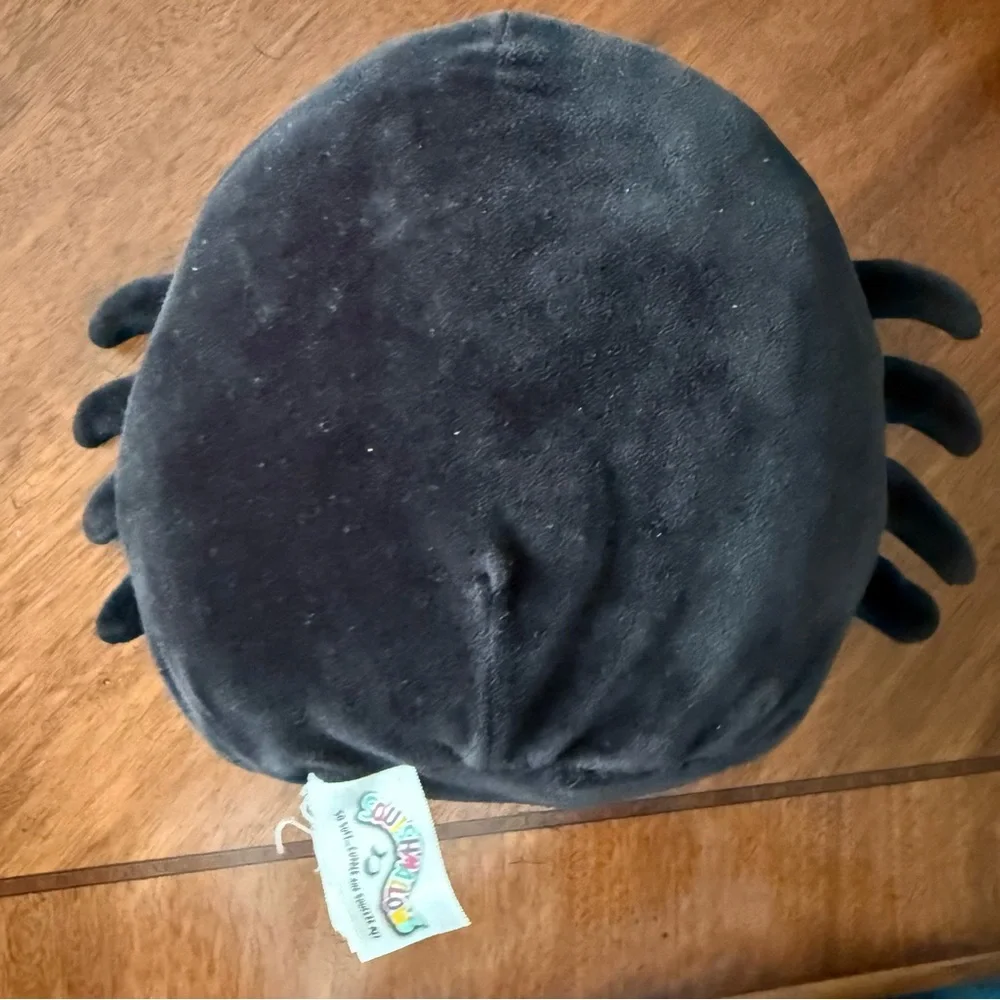 Squishmallows 2018 Halloween Squad 8-inch Bella The‎ Spider Black Kellytoys EUC